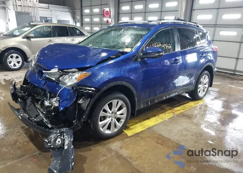 2015 Toyota Rav4 Limited из США, поврежденный, VIN 2T3DFREV4FW353693